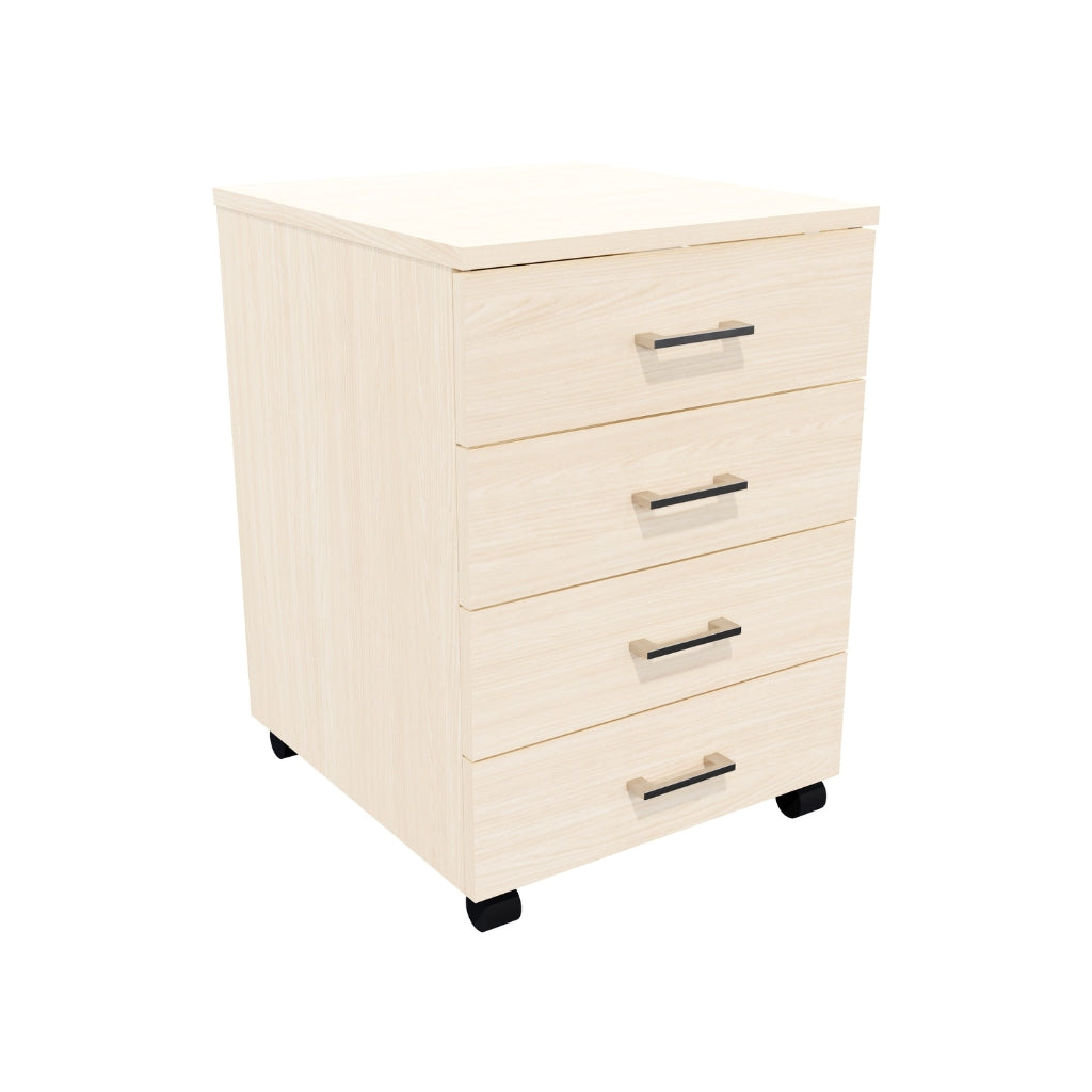 Forme 4-Drawer Mobile Drawer Unit  – Customisable Colours