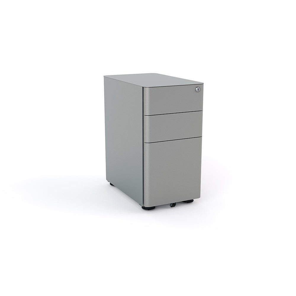 Agile Metal 2-Drawer and File Mobile Storage Unit