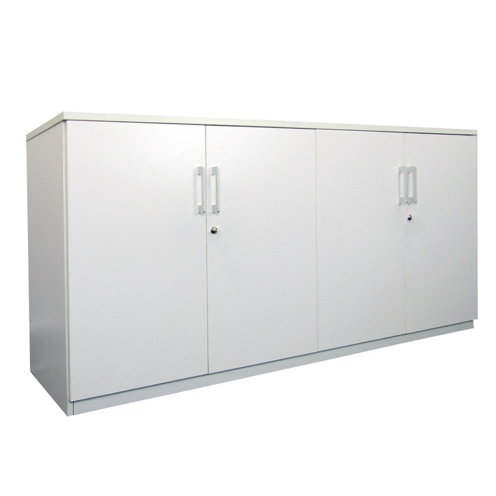 Mobel Sonic White Storage Credenza