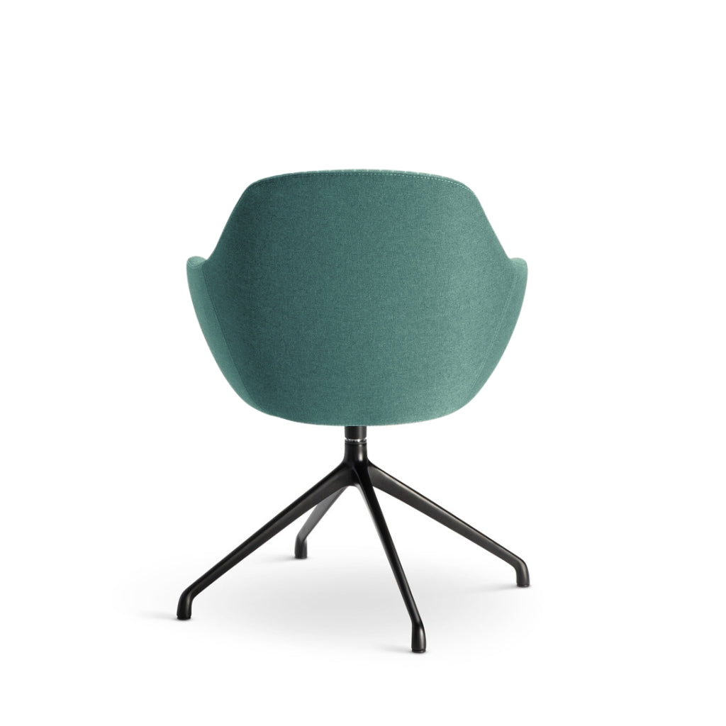 Mobel Ava Chair with Black Iron Base